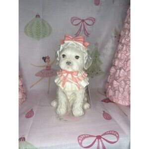 Viral Valentine’s Day Pink Bow Puppy